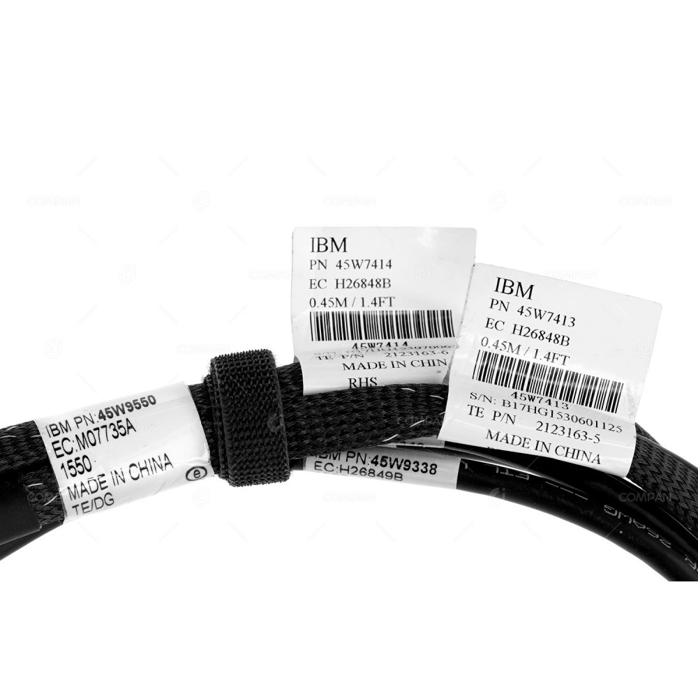 45W9550 IBM ETHERNET RJ45 TO RJ45 FIBRE LC TO LC PATCH CABLES KIT -